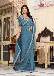 synthetic saree
